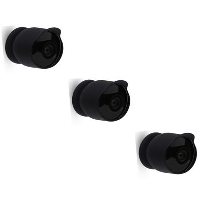 Angoily 3pcs Nest Cameras Hard Case Rain Cover Outdoor Camera Cover Silicone Protective Case for Security