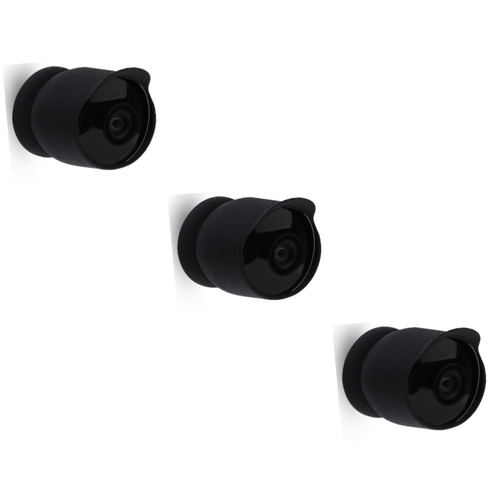 Angoily 3pcs Nest Cameras Hard Case Rain Cover Outdoor Camera Cover Silicone Protective Case for Security