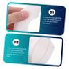 Angoily 3pcs Outdoor Camera Cover Protector for Nest Security Cameras Weather-Resistant Brim Design for Improved Image Quality and Debris view 3