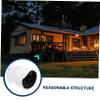 Angoily 3pcs Outdoor Camera Cover Protector for Nest Security Cameras Weather-Resistant Brim Design for Improved Image Quality and Debris view 4