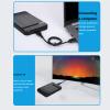 CHICHIYANG Type C 2.5 Inch SATA Mobile HDD Case with USB Cable, USB 3.0/2.0 to SATA Hard Drive Enclosure, Plug and Play Spare Parts view 2