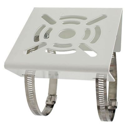 Angoily Pole Mount Bracket for Security Camera Camera Pole Adapter for Vertical Installation Weather Resistant and High Strength Compatible with CCTV Dome Cameras