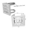 Angoily Pole Mount Bracket for Security Camera Camera Pole Adapter for Vertical Installation Weather Resistant and High Strength Compatible with CCTV Dome Cameras view 4
