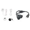 Legrand Wiremold ZKT101 in Wall TV Power Grommet Kit, Cable Management Kit, Mounting Brackets & Cablelera Power Cord Extension and Splitter, NEMA 5-15P to NEMA 5-15R x 2, 16 AWG, 13A, 125V view 1