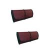 Angoily 2pcs Large Capacity Bag Foldable Storage Pouch Electronic Notepad USB Hard Drive Bulk Notepads Waterproof Note Pads Travel Tote Bag USB b Cable U Disk Pouch Red Water Proof view 1
