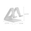 Angoily 3pcs Plastic Desktop Phone Holder Stand for Smartphones and Tablets Lightweight and Stable Mobile Device Support for view 3