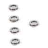 balacoo 5rolls Fishing Rod Supply Fishing Pole Wire Rod Ring Guides Corrosion-Resistant Tie Wire view 1