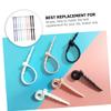 Yardenfun 20pcs Silicone Cable Organizer Ties Cord Management for Usb Cables Earphones and Data Wires Space-saving Reusable and Easy to Use Home Office view 3
