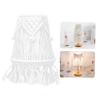 Yardenfun Macrame Lamp Shade Cotton Rope Woven Lamp Shade for Ceiling for Living Room Decor view 2