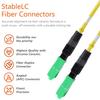 Uonlytech 30pcs Singlemode Fiber Optic Quick Connector High Precision Easy Installation Low Insertion Loss for Applications and Fiber Patch Panels view 4