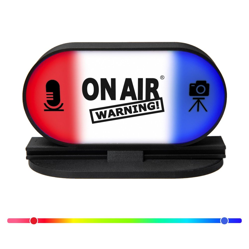 On Air Warning! Busy Lights, Do not Disturb Light, Cam, Mic Control Mute, Busy Light Indicator for Office, Adjustable Lights, Free Software Download