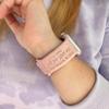God is Within Her Watch Band compatible with Apple Watch Laser Engraved iWatch Band Silicone 38mm 40mm 41mm 42mm 44mm 45mm 49mm Strap Jesus God Christian Psalm Gift (42/44/45/49mm S/M, Pink Sand) view 3