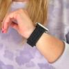 God is Within Her Watch Band compatible with Apple Watch Laser Engraved iWatch Band Silicone 38mm 40mm 41mm 42mm 44mm 45mm 49mm Strap Jesus God Christian Psalm Gift (38/40/41mm M/L, Black) view 3