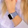 God is Within Her Watch Band compatible with Apple Watch Laser Engraved iWatch Band Silicone 38mm 40mm 41mm 42mm 44mm 45mm 49mm Strap Jesus God Christian Psalm Gift (38/40/41mm M/L, Lavender Grey) view 4