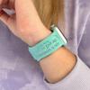 God is Within Her Watch Band compatible with Apple Watch Laser Engraved iWatch Band Silicone 38mm 40mm 41mm 42mm 44mm 45mm 49mm Strap Jesus God Christian Psalm Gift (38/40/41mm S/M, Beryl) view 3