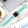 God is Within Her Watch Band compatible with Apple Watch Laser Engraved iWatch Band Silicone 38mm 40mm 41mm 42mm 44mm 45mm 49mm Strap Jesus God Christian Psalm Gift (38/40/41mm M/L, Beryl) view 2