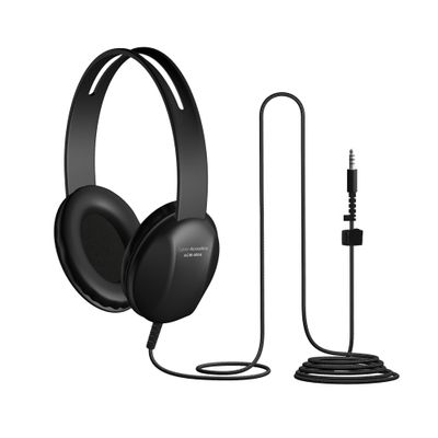 Cyber Acoustics Lightweight 3.5mm Headphones (ACM-4004-5) - Great for use with Cell Phones,Tablets, Laptops, PCs, Macs - 5 Pack