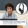 Cyber Acoustics Lightweight 3.5mm Headphones (ACM-4004-5) - Great for use with Cell Phones,Tablets, Laptops, PCs, Macs - 5 Pack view 2