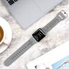 God is Within Her Watch Band compatible with Apple Watch Laser Engraved iWatch Band Silicone 38mm 40mm 41mm 42mm 44mm 45mm 49mm Strap Jesus God Christian Psalm Gift (38/40/41mm M/L, Grey) view 2