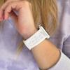 God is Within Her Watch Band compatible with Apple Watch Laser Engraved iWatch Band Silicone 38mm 40mm 41mm 42mm 44mm 45mm 49mm Strap Jesus God Christian Psalm Gift (38/40/41mm S/M, White) view 3