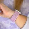 God is Within Her Watch Band compatible with Apple Watch Laser Engraved iWatch Band Silicone 38mm 40mm 41mm 42mm 44mm 45mm 49mm Strap Jesus God Christian Psalm Gift (38/40/41mm M/L, Lavender) view 3