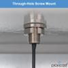 Proxicast Active/Passive GPS Antenna SMA - Through Hole Screw Mount Puck Antenna with Right Angle SMA Male Connector on 18 inch Low Loss Coax Lead - 28 dB LNA (ANT-190-005) view 3