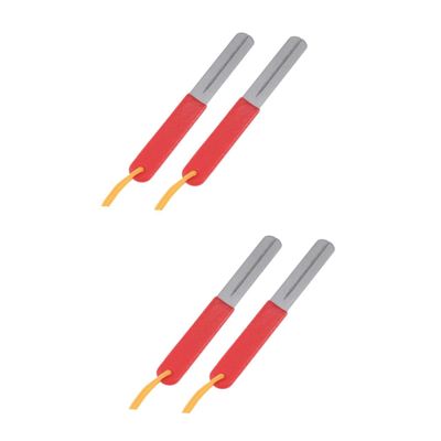 balacoo 4pcs Fishing Hooks Sharpener Double-Sided Hook File Sharpener Fishing Tools Sharpening for Handle
