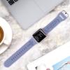 God is Within Her Watch Band compatible with Apple Watch Laser Engraved iWatch Band Silicone 38mm 40mm 41mm 42mm 44mm 45mm 49mm Strap Jesus God Christian Psalm Gift (42/44/45/49mm M/L, Lavender Grey) view 2