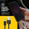 (10-Pack) 15ft. Micro USB Cable, Charging & Data Transfer Android USB Cord, Compatible with Kindle Fire HD, 6 7 8 10 (1-8th Gen) Kindle Paperwhite Tablet, Bluetooth Speakers, Headphone (15-feet) view 4