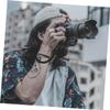 Veemoon Wear-resistant Nylon Wrist Strap for Mirrorless Cameras Durable Lanyard with Round Holes Lightweight and Comfortable Design for Secure Carrying Black view 3