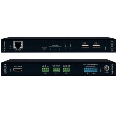 Key Digital KD-IP1022DEC-II 4K AV Over IP System Decoder with PoE