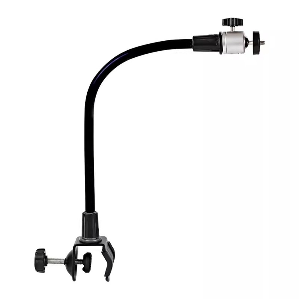 GRFIT Projector Mount Bracket Bedhead Projector Household Bracket Mini Portable Projector Coffee Table Multifunctional Bending Universal Punch Free Projector Bracket Projector Stand ( Size : 44cm )