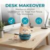 Homoyoyo Desktop Vacuum Cleaner Mini Table Dust Sweeper Cute Portable for Computer Keyboard Home School Saving view 2