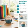 Homoyoyo Desktop Vacuum Cleaner Mini Table Dust Sweeper Cute Portable for Computer Keyboard Home School Saving view 4