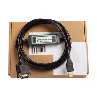USB-XW2Z-200S-VH for CQM1H CPM2C CJ1M Programming Cable Data Download Cable FT232RL Chip High Speed Stable Model Gold-Plated Plug 3 Meters