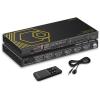 8K@60Hz 4K@120Hz HDMI2.1 Switch 4 in 1 Out with eARC,ARC Audio Extractor,7.1Ch,SPDIF 5.1Ch,48Gbps,HDCP2.3 Bypass,VRR,IR,3D,HDR 10,Dolby Atmos,Compatible with QLED TV,PS5,Xbox,Sonos Soundbar,Apple TV view 1