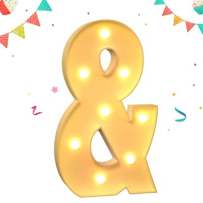 TQQEPOOL LED Light Up Marquee Letters,Battery Powered Sign Letter Alphabet with Lights for Wedding Engagement Birthday Party Table Decoration Christmas Night Home (Color : +, Size : 120cm)