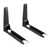 Generic Stainless Steel Microwave Mount BracketExpandable Support Frame Foldable Shelf Rack Microwave Oven Wall Mount Bracket view 1