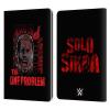 Head Case Designs Officially Licensed WWE The One Problem Solo Sikoa Leather Wallet Case Compatible with Kindle Paperwhite 1/2 / 3 view 1