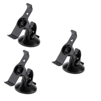 Gatuida 3pcs Rotating Suction Cup Car Mount Holder for GPS Easy Installation Windshield Dashboard Compatible