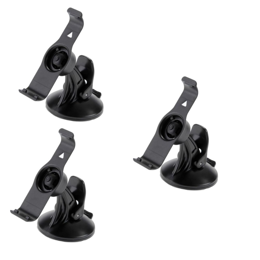 Gatuida 3pcs Rotating Suction Cup Car Mount Holder for GPS Easy Installation Windshield Dashboard Compatible