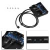 Yctze 3.5 Front Panel Floppy with USB2.0 HDAUDIO, 9Pin to 2 USB2.0 Interface, Includes Mic Audio - for Easy Access and Convenience view 4