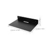 Zerodeko Wall Mounted Router Rack and Projector Holder Versatile Cable Shelf for Use Easy Installation Lightweight Design Space-Saving for Electronics and Accessories view 3