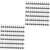 DOITOOL 2sets Cable Staple Cable Staple Wire Fastener for Electrical Tv Speaker Outdoor Extension Cord Clip view 1
