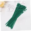 Angoily 100pcs Plant Plastic Cable Ties Reusable Fish Bone Shape Fixing Straps for Gardening Short Ties for Secure Plant Support view 2