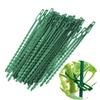 Angoily 100pcs Plant Plastic Cable Ties Reusable Fish Bone Shape Fixing Straps for Gardening Short Ties for Secure Plant Support view 3