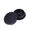 Angoily 2pcs Round Plastic Cable Cover for Computer Desk Durable Abs Hole Cover Easy to Install Wiring Accessory for Black view 1