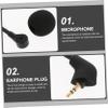 Angoily 3pcs USB Gaming Headset Wired Microphone Style Noise Reduction Headphone for Live Streaming view 4