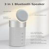 COLSUR Bluetooth Speaker, Magnetic Wireless Charger, Bluetooth Speakers with Night Light, 2 in 1 Wireless Charging Station for iPhone 17/16/15/14/13/12 Series, AirPods Pro 2/4/3/2Gift Ideal(Gray) view 3
