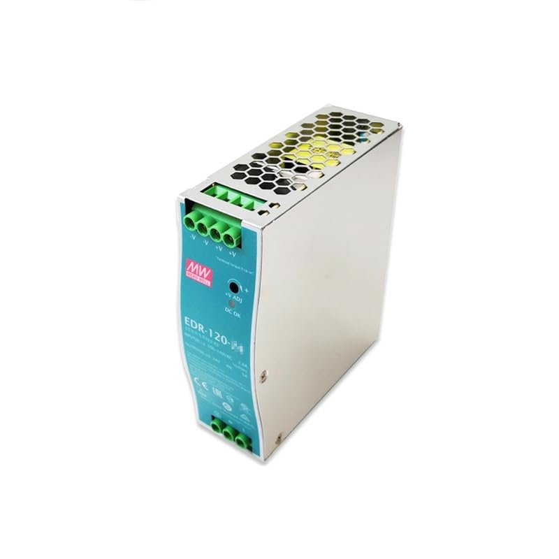 Mean Well EDR 120W 24V 5A Switching Power Supply Single Output Industrial DIN Rail EDR-120-24